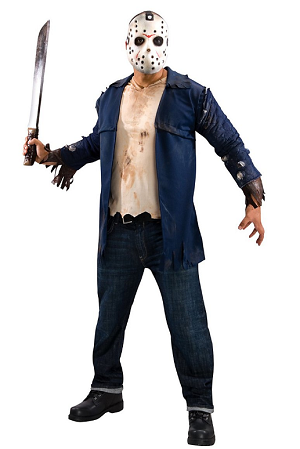 Jason Voorhees Kostüm Freitag der 13