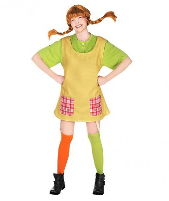 Pippi Langstrumpf Kostüm Damen