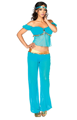 Prinzessin Jasmin Kostüm Damen
