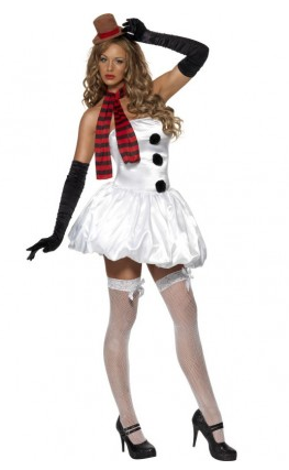 Schneemann Kostüm Damen