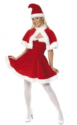 Weihnachtsfrau Kostüm Damen
