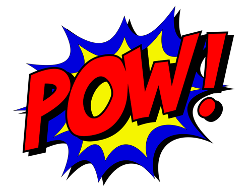 Superhelden Pow