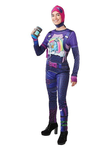 Fortnite-Kostüm-Damen-Frauen-Erwachsene-Brite-Bomber